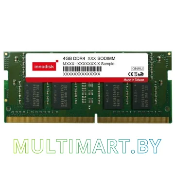 Оперативная память Innodisk 4GB DDR4 SODIMM PC4-25600 (M4S0-4GSSNCEM)